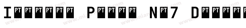 Italian Plate No7 Demibold字体转换